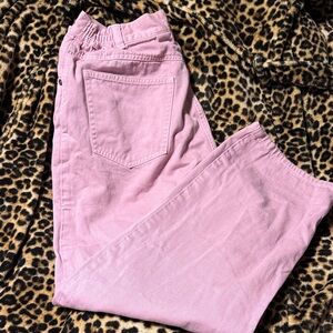 Nordstrom Pink Ankle Jeans